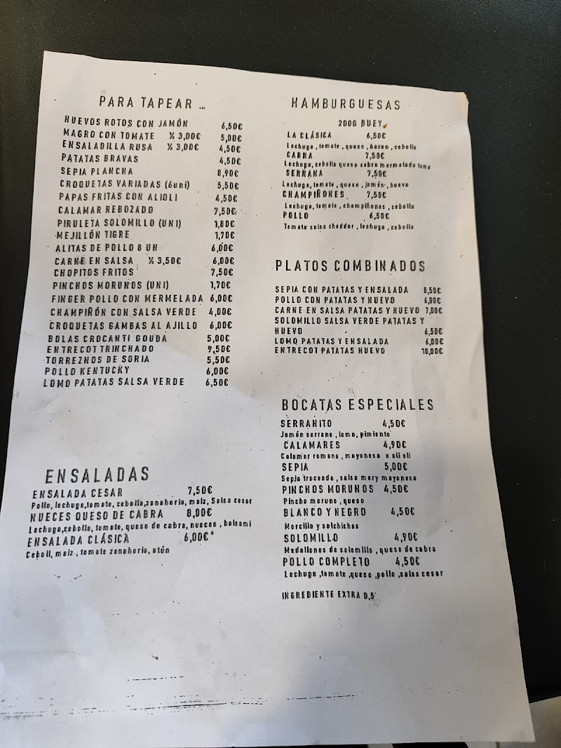 Detalle del restaurante